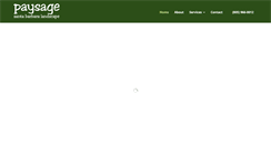 Desktop Screenshot of paysagelandscape.com